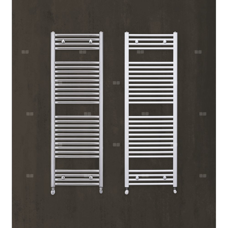 Grzejnik drabinkowy ZEHNDER Aura, wym. 800 x 500 mm, kolor biały RAL9016, moc 400W