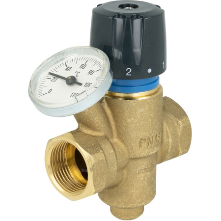 Zawór równoważący do cyrkulacji c.w.u. AFRISO ATB 110 mosiądz DN 20