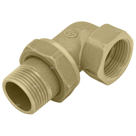 Śrubunek mosiężny kątowy GZ/GW - G1/2"