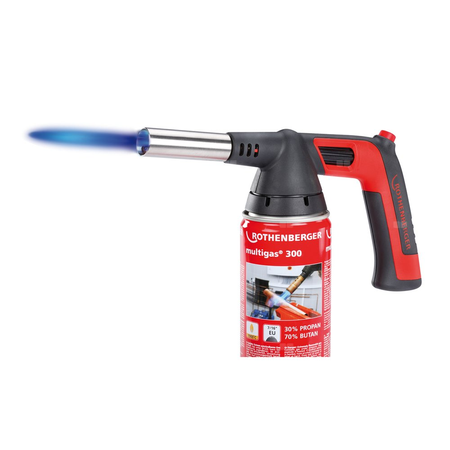 ROFIRE 4 ZESTAW PIEZO z multigazem 300, 7/16"-EU