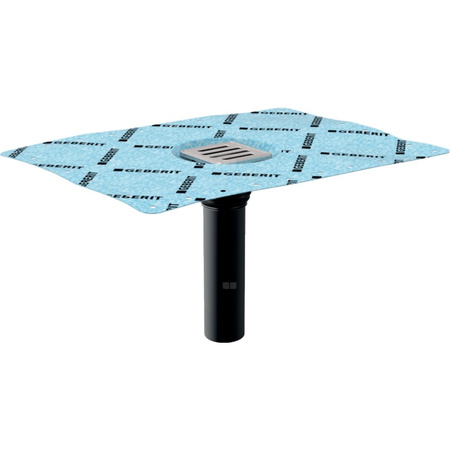 Odpływ podłogowy Geberit do prysznica, międzykondygnacyjny: d=50mm