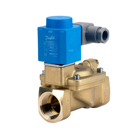 Zawór elektromagnetyczny EV220B, Funkcja: NC, G, 1, 11.000 m³/h, NBR