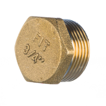 Korek FITTING STANDARD mosiądz (śrutowanie) 1/2''