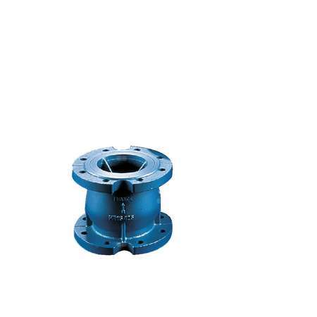 Zawór zwrotny kołnierzowy, zamknięcie grzybkowe wspomagane sprężyną, typ 412, DN 200, PN16