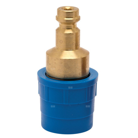 Szybkozłączka do zaworów starego typu i TA-BVS, niebieska