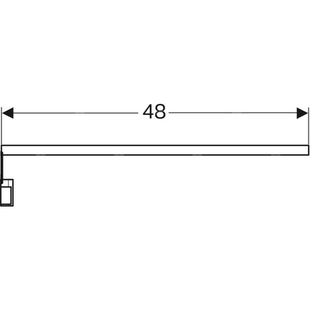 Listwa świetlna do szuflady wewnętrznej Geberit Group