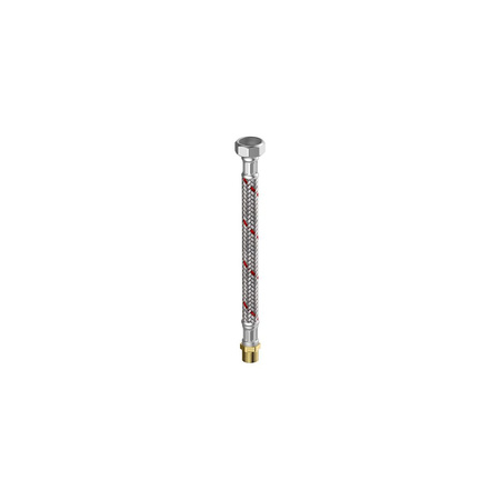 Wąż elastyczny przyłączeniowy FLAMCO MEIBES, 3/4'a (20) x 18 mm x 3/4'a (20), dł. 300 mm, GZ x GW z oplotem