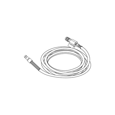 Wąż pomiarowy długość 3m niebieski