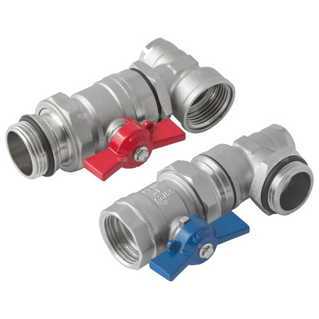 Zestaw przyłączeniowy kątowy SET-K - G1" x G1"