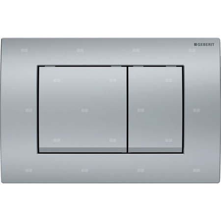 Przycisk uruchamiający Geberit Delta20, przedni, chrom-mat, prostokątny