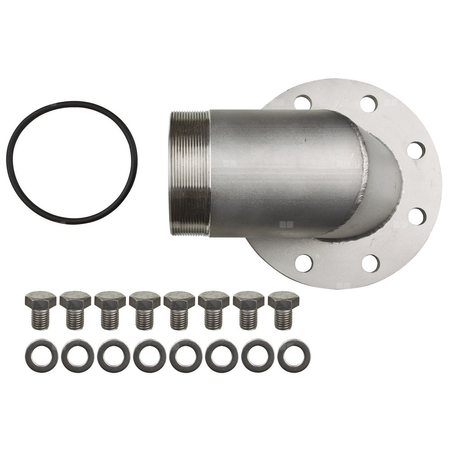 Kolano stal nierdzewna, przył. DN 100 dł.280mm szer.220mm WILO