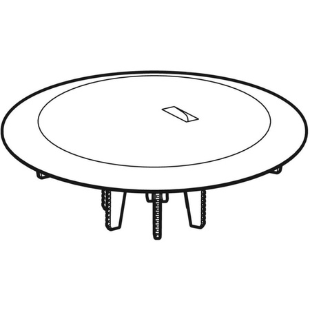 Pokrywa odpływu Geberit d90, do syfonu brodzikowego: Chrom matowy