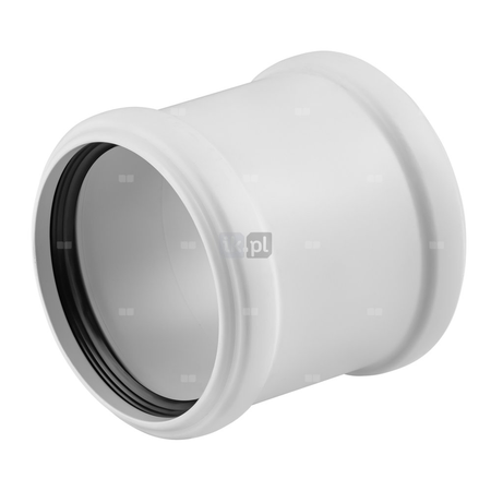 Mufa MAGNAPLAST SKOLAN safe dBU, PP (biały), DN 56 (ww x ww), do kanalizacji