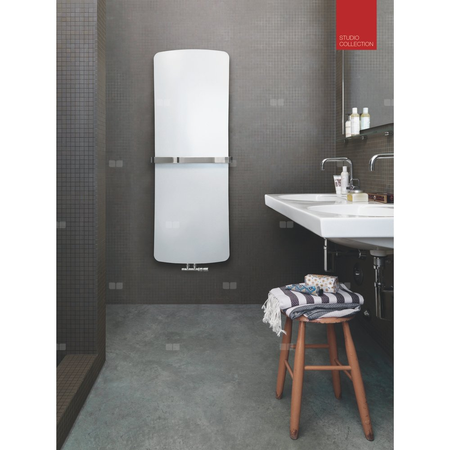 Grzejnik płytowy ZEHNDER Folio Belt wym. 1476 x 535 mm, kolor biały RAL9016, moc 611 W