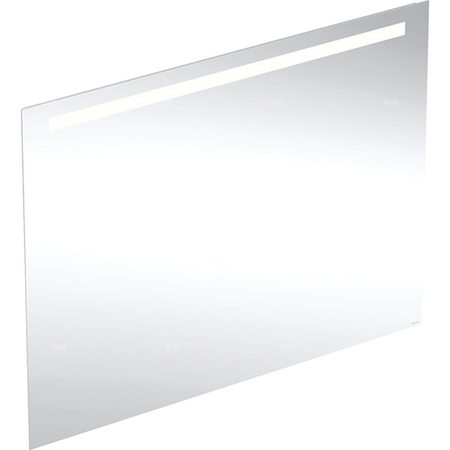 Geberit Option Basic Square Podświetlane lustro, B120cm, H90cm, T3.2cm, oświetlenie u góry, Aluminium anodyzowane