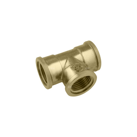 Trójnik mosiężny GW - G1/2"