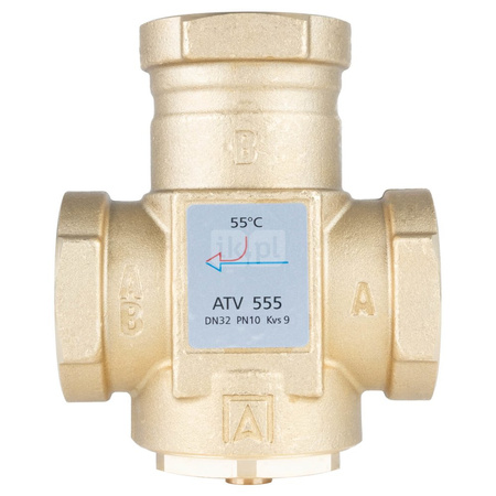 Zawór bezpieczeństwa AFRISO ATV 555 mosiądz GW x GW 1 1/4''