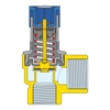 Zawór bezpieczeństwa. Przyłącza z gwintem wewnętrznym 3/4" x 1" 8 bar