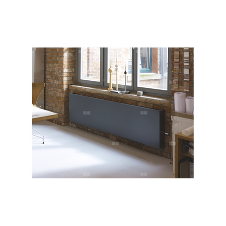 Grzejnik konwektorowy ZEHNDER Lateo, wym. 200 x 1800 mm, kolor biały, moc 1739 W