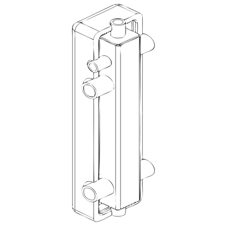Sprzęgło hydrauliczne z izolacją GZ 6/4" 3 m3/h