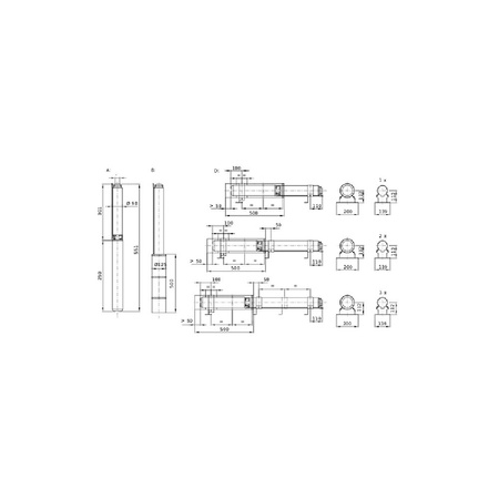 Pompa głębinowa 3-fazowa WILO Sub TWU 4-0407-C DM częstotliwość 50 Hz, moc 0.55 kW 1.7 A, prędkość obrotowa 2840 obr/min