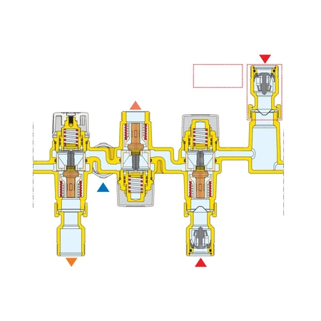 SOLARINCAL-T PLUS - Zestaw połączeniowy zasobnika z kotłem, z połączeniem termalnym 3/4"