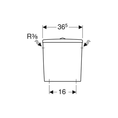 Zestaw elementów mocujących GEBERIT