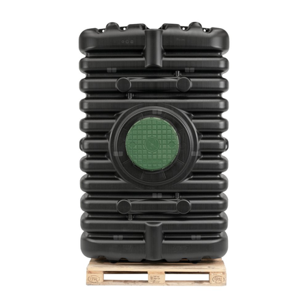 FLAT S BASIC Zbiornik na wodę deszczową 1.500L Z POKRYWĄ D400