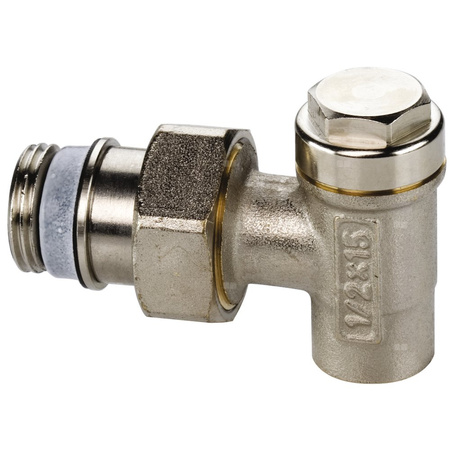 ZAWOR POWROTNY DO LUT. KATOWY 1/2"x15 - niklowany