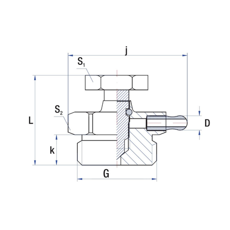 Odpowietrznik ręczny RUMET Mosiądz GZ 1/2'' (GZ)