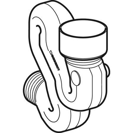 Syfon do pionów deszczowych Geberit do pisuaru