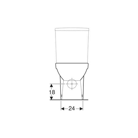 Deska sedesowa Geberit Selnova z siedziskiem dla dzieci, mocowanie od góry: Wolne opadanie=Tak, Zawiasy wypinane=Tak, Mocowanie=Od góry, Biały / Błyszczący