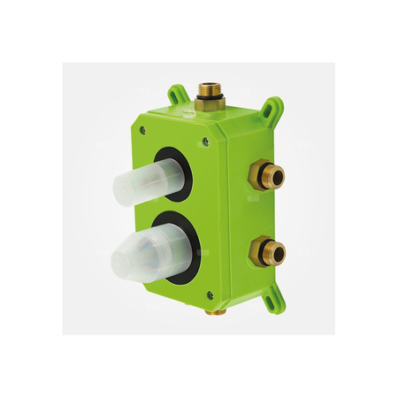 Bateria podtynkowa FERRO ALGEO 2-funkcyjna, kolor chrom