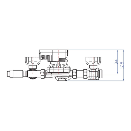 Grupa pompowa RUMET W40 VTA372 Kvs 2,3