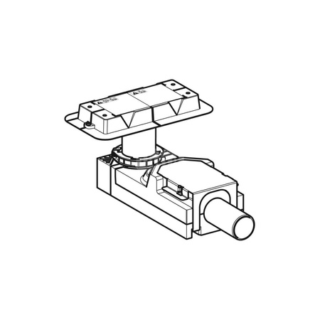 Kołnierz Geberit do rynien zbiorczych serii CleanLine