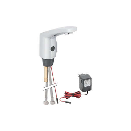 Korpus baterii Geberit bez okrągłego otworu, do baterii umywalkowej typ 185: Chrom błyszczący