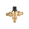 Regulowany termostatyczny zawór mieszający z wymiennym wkładem do systemów scentralizowanych 3/4"