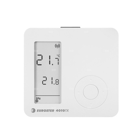 Regulator temperatury Euroster E4010TXRXN z odbiornikiem natynkowym