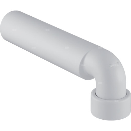 Kolano przyłączeniowe Geberit 90' z nakrętką: d=50mm, d1=40mm, Biały-alpin