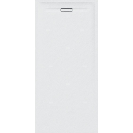 Brodzik prostokątny Geberit Sestra: 180x90x4cm, Biały / Struktura łupka