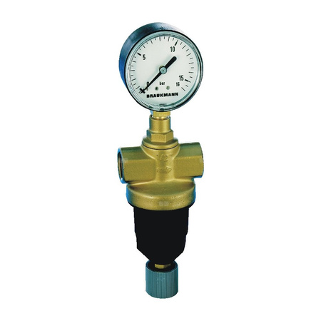 Regulator ciśnienia do powietrza, PN40, 1/4"
