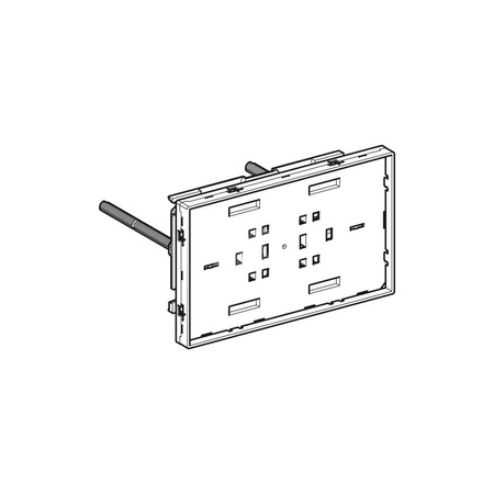 Płytka nośna Geberit do płyty przykrywającej Sigma, zlicowana z powierzchnią ściany