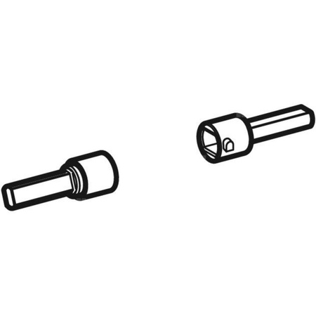 Zestaw bolców do deski sedesowej i pokrywy deski sedesowej, do Geberit AquaClean 4000