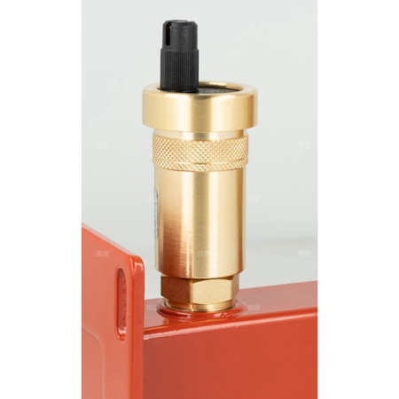 Zespół przyłączeniowy AFRISO BSS 3/4'' GW x szybkozłącze, max. 1.5 bar + wskaźnik ciśnienia