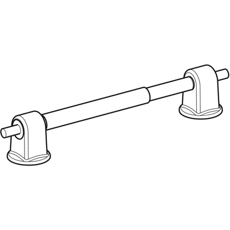 Zestaw zawiasów Geberit z wałkiem zawiasów, do siedziska, mocowanie od dołu (2 szt.)