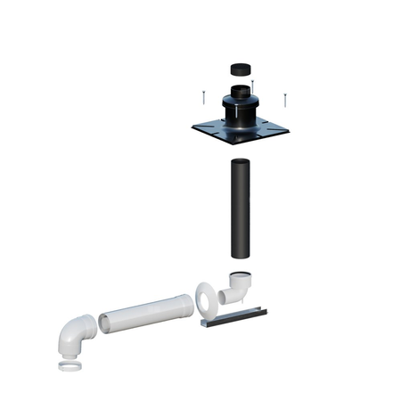 Zestaw przyłączeniowy ZB-12v2 szacht