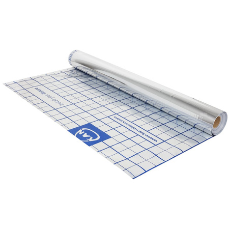 Folia metalizowana systemu KAN-therm Tacker z nadrukiem - 130 μm (50 x 1.03 m)