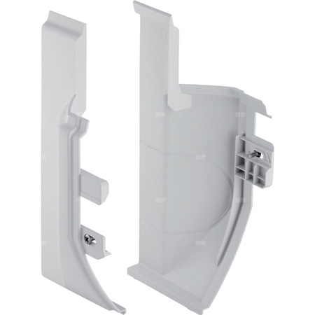 Wykończenie ściany do stojącej miski WC, do Geberit AquaClean 8000plus: Biały-alpin