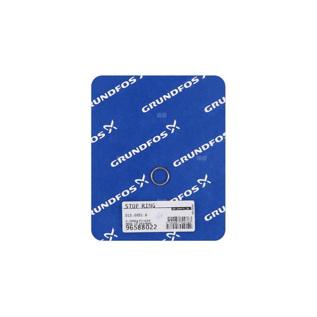 Pierścień stopowy CR/N 8/16 D15.0x1.6