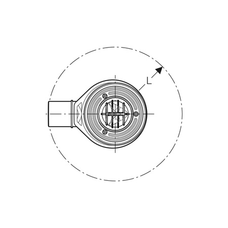 Pokrywa odpływu Geberit d90, do syfonu brodzikowego, wysokość zasyfonowania 30 / 50 mm: Biały-alpin